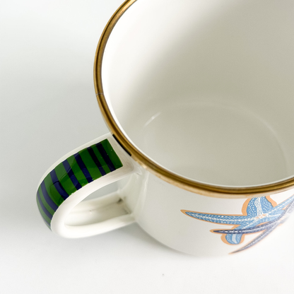 Taza pequeña con asa estrellas