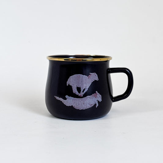 Taza con asa ovejas