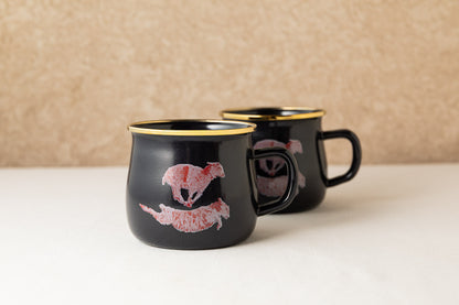 Taza con asa ovejas
